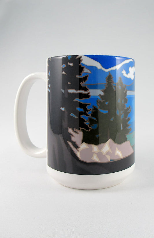 Lake Tahoe, California - 15oz. Ceramic Mug