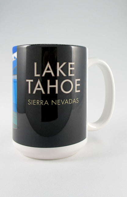 Lake Tahoe, California - 15oz. Ceramic Mug