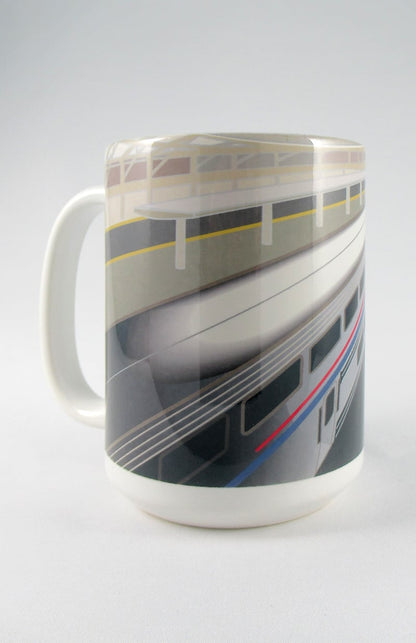 Union Station 4 (Train Platform), Denver, Colorado - 15oz. Ceramic Mug