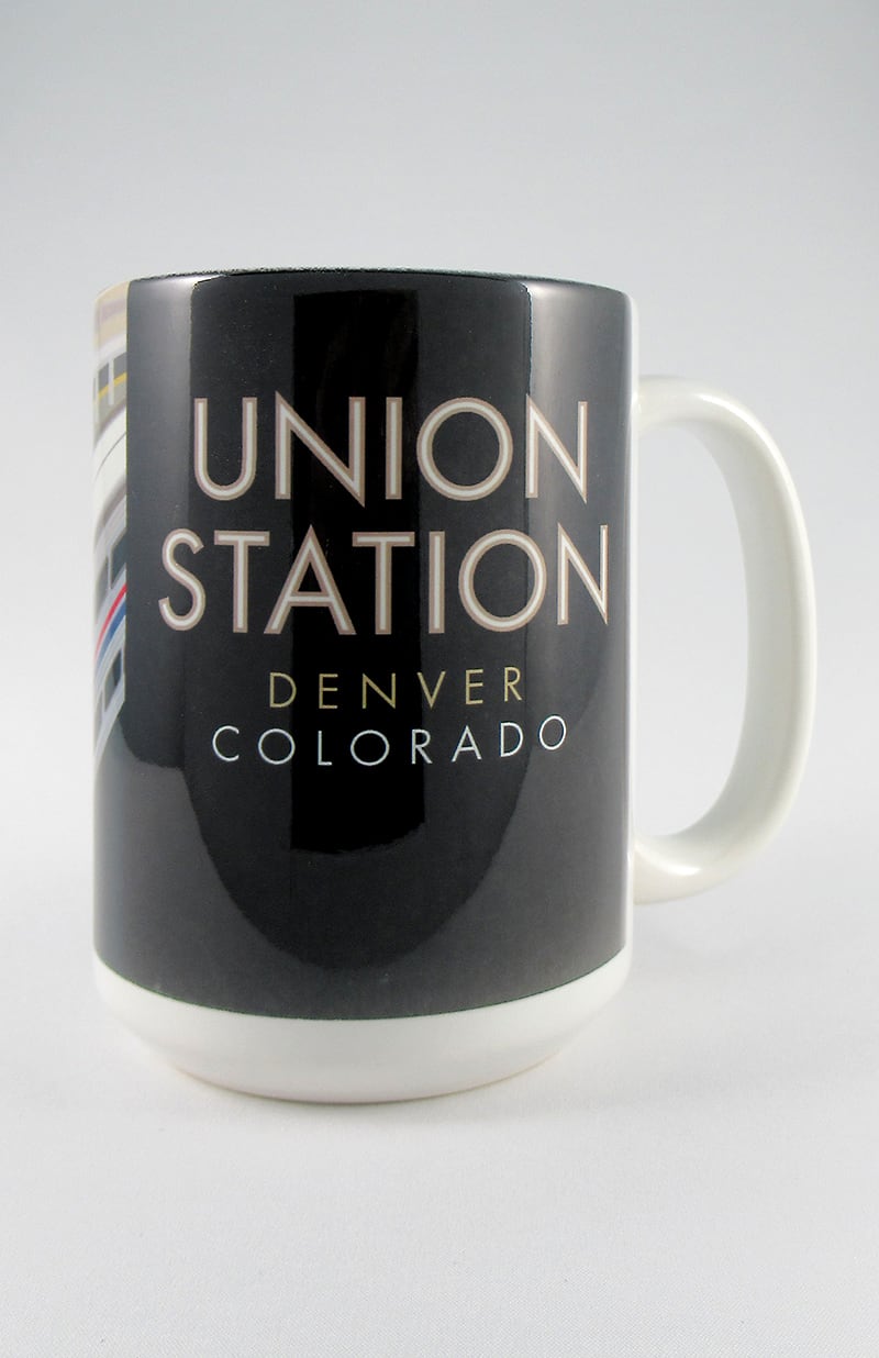 Union Station 4 (Train Platform), Denver, Colorado - 15oz. Ceramic Mug