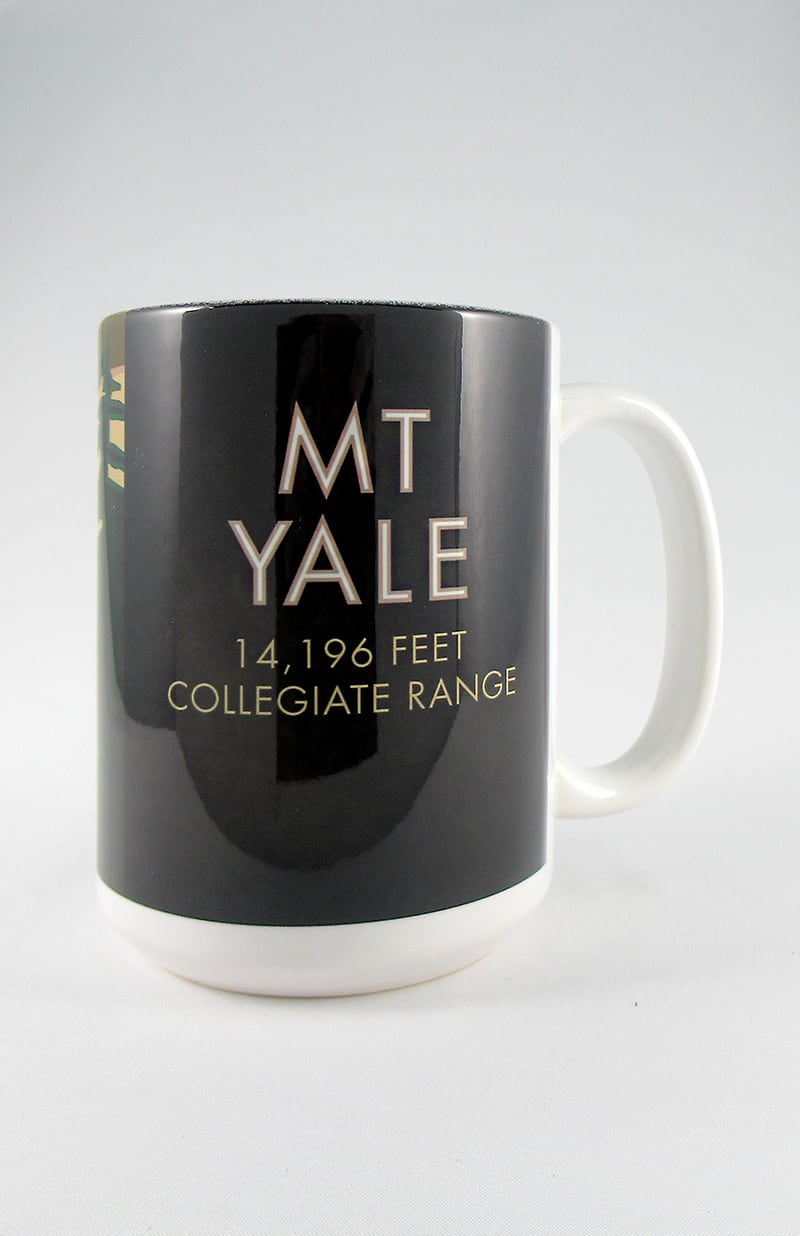 Mt. Yale, Colorado - Colorado 14er - 15oz. Ceramic Mug