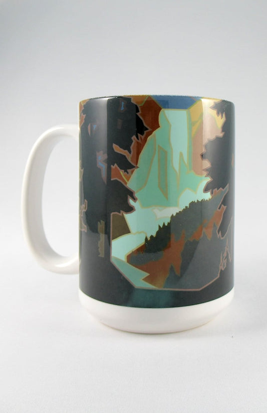 Yellowstone Falls, Yellowstone National Park, Wyoming - 15oz. Ceramic Mug