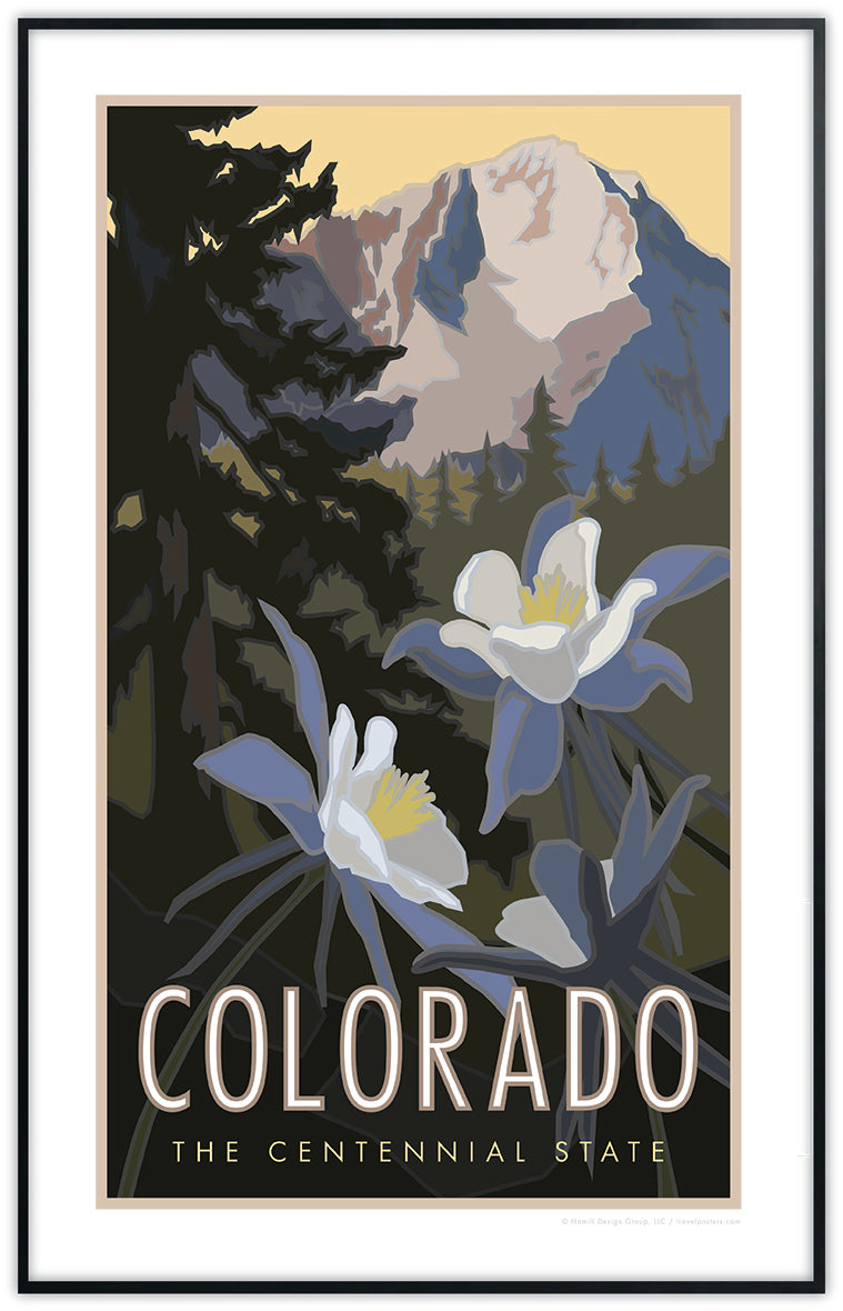 Colorado - The Centennial State - Poster