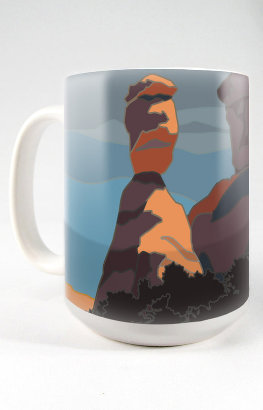 Colorado National Monument, Colorado - 15oz. Ceramic Mug