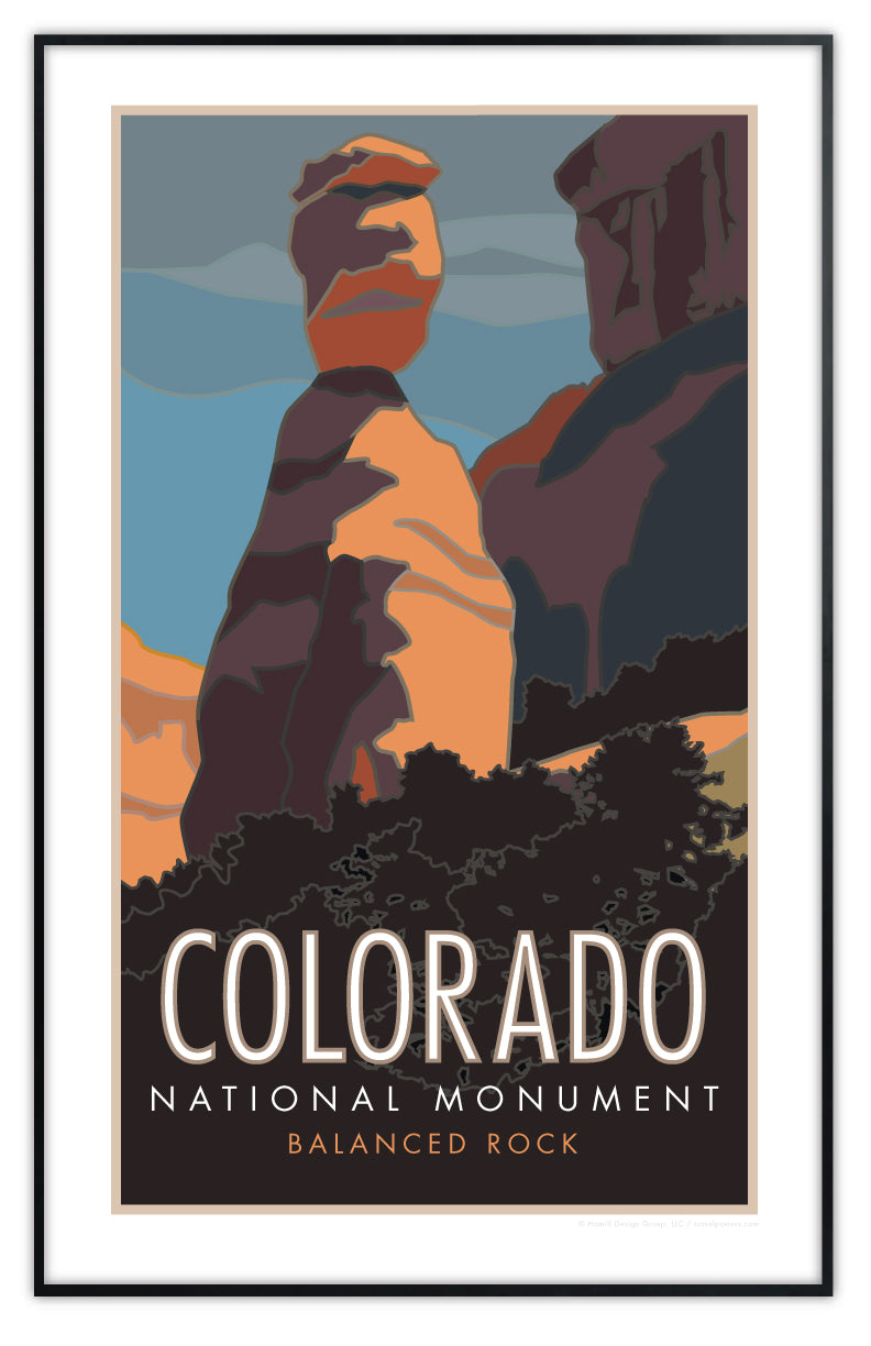 Colorado National Monument, Colorado - Poster