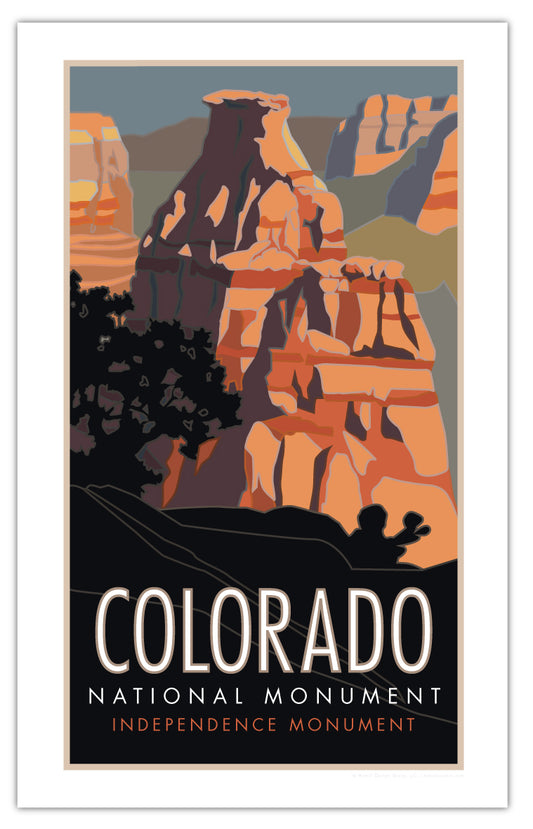 Colorado National Monument #2 (Independence Monument) - Poster