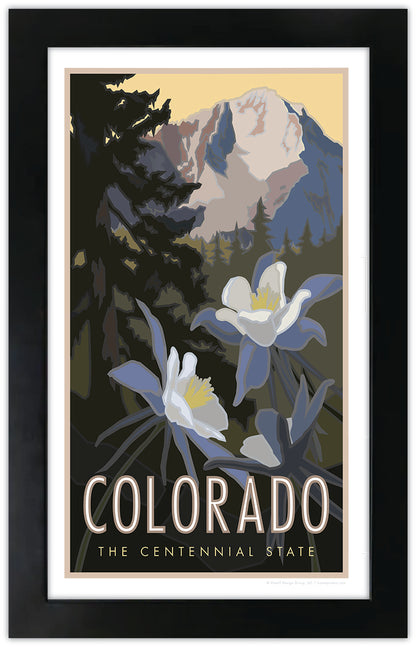 Colorado - The Centennial State - Poster