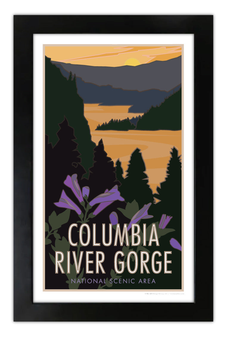 Columbia River Gorge, National Scenic Area - Poster