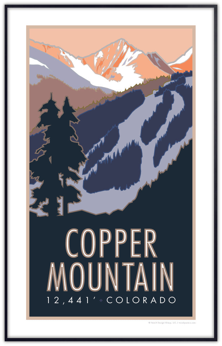 Copper Mountain, Colorado - Poster