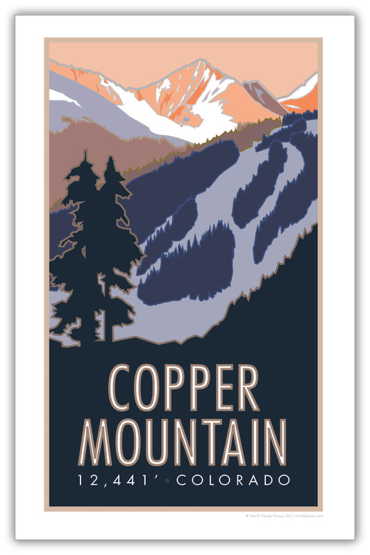 Copper Mountain, Colorado - Poster