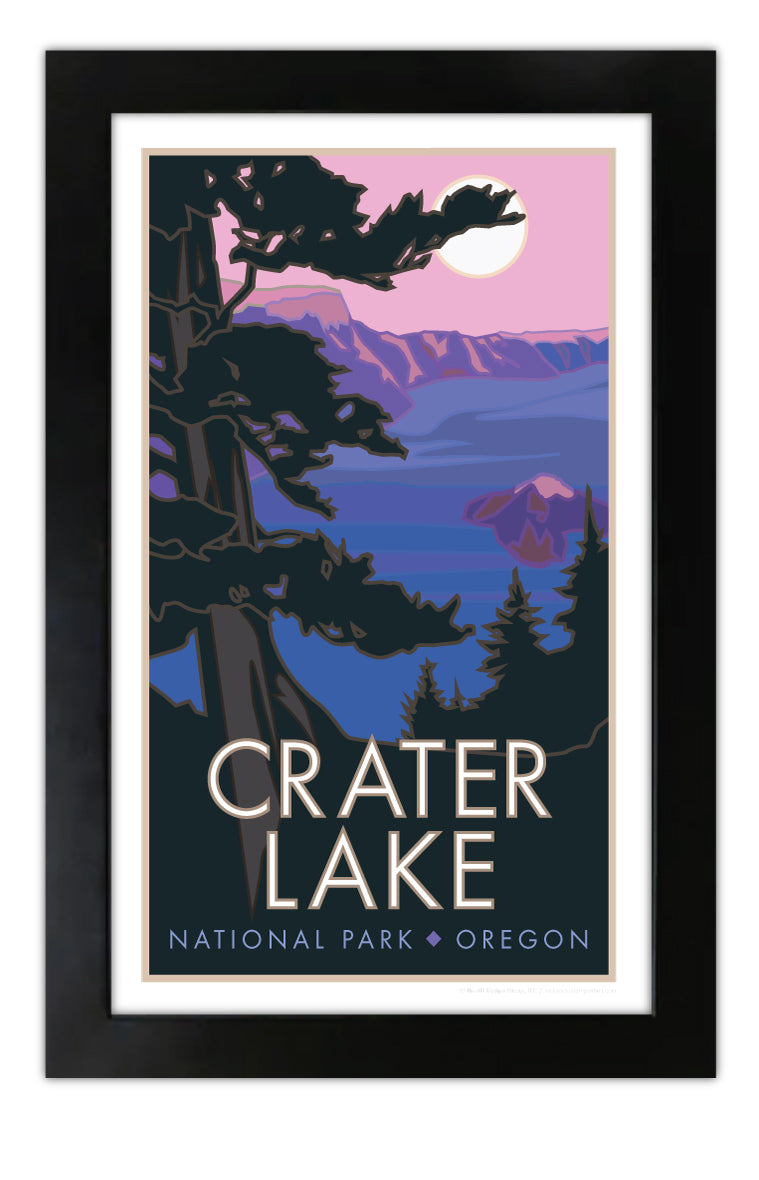 Crater Lake National Park - Oregon -  Poster