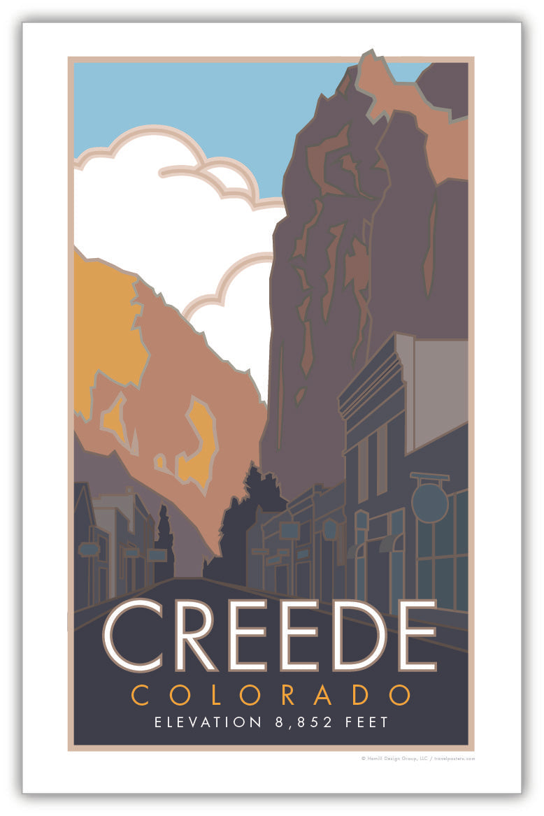 Creede, Colorado - Poster