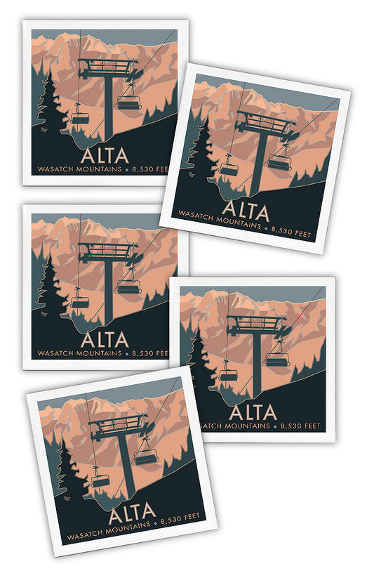 Alta, Wasatch Mountains coasters