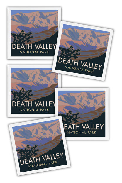 Death Valley National Park - 4" x 4" Sandstone Coaster