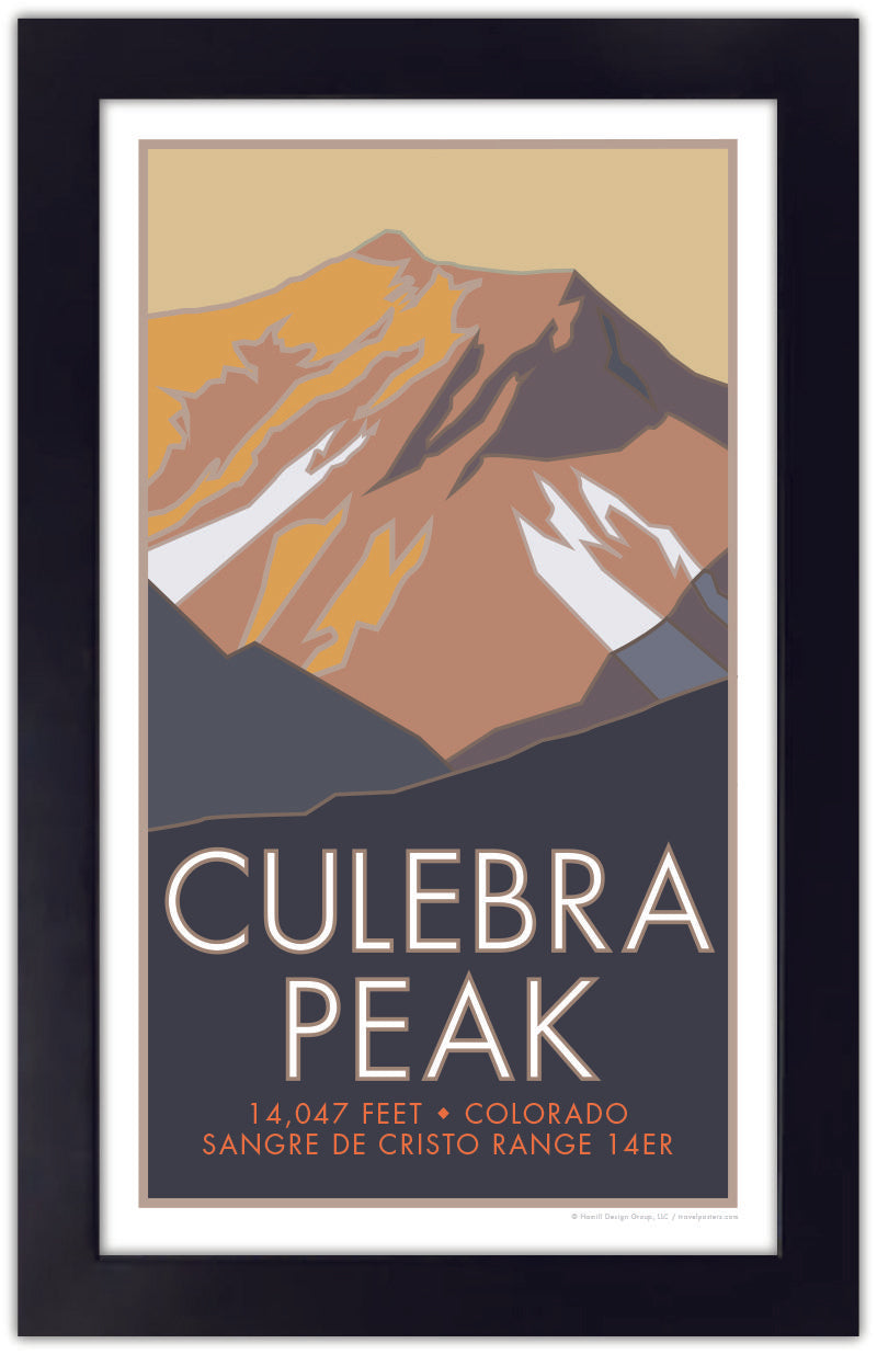 Culebra Peak, Colorado - Colorado 14er - Poster