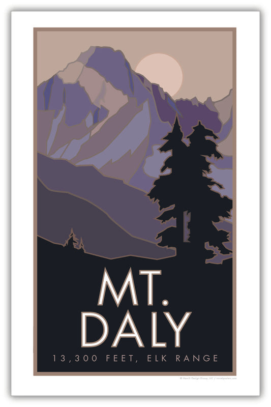 Mt. Daly, Colorado - Poster