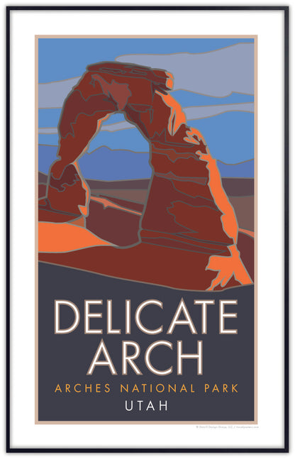 Delicate Arch Poster