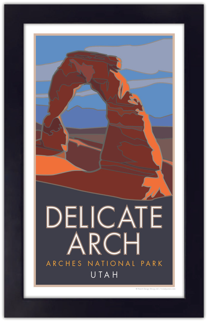 Delicate Arch, Arches National Park, Utah - Poster