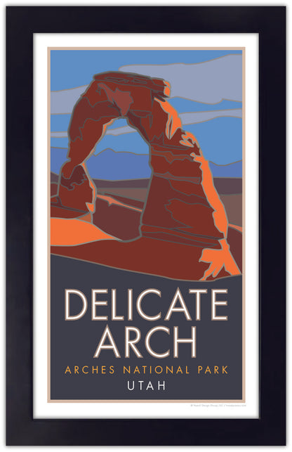 Delicate Arch, Arches National Park, Utah - Poster