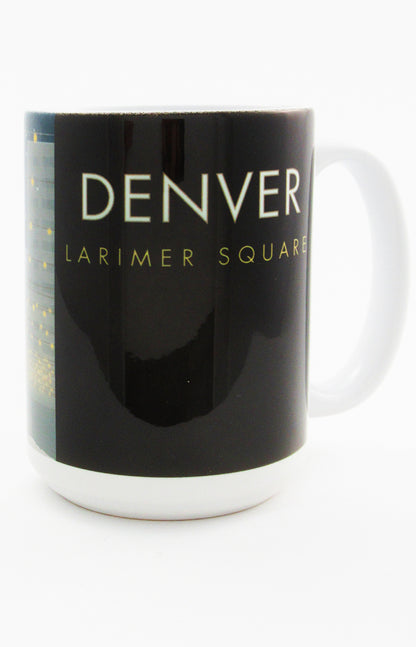 Denver, Larimer Square, Colorado - 15oz. Ceramic Mug