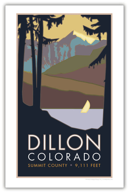 Lake Dillon, Colorado - Poster