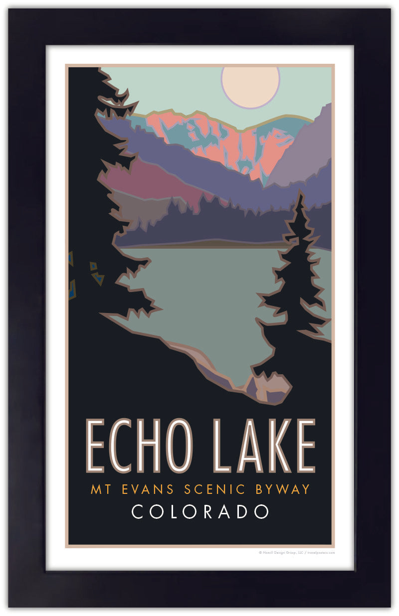 Echo Lake, Colorado - Poster