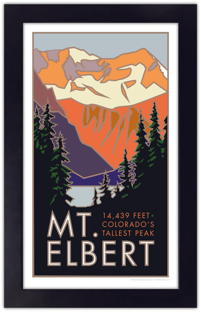 Mt. Elbert, Colorado - Colorado 14er - Poster