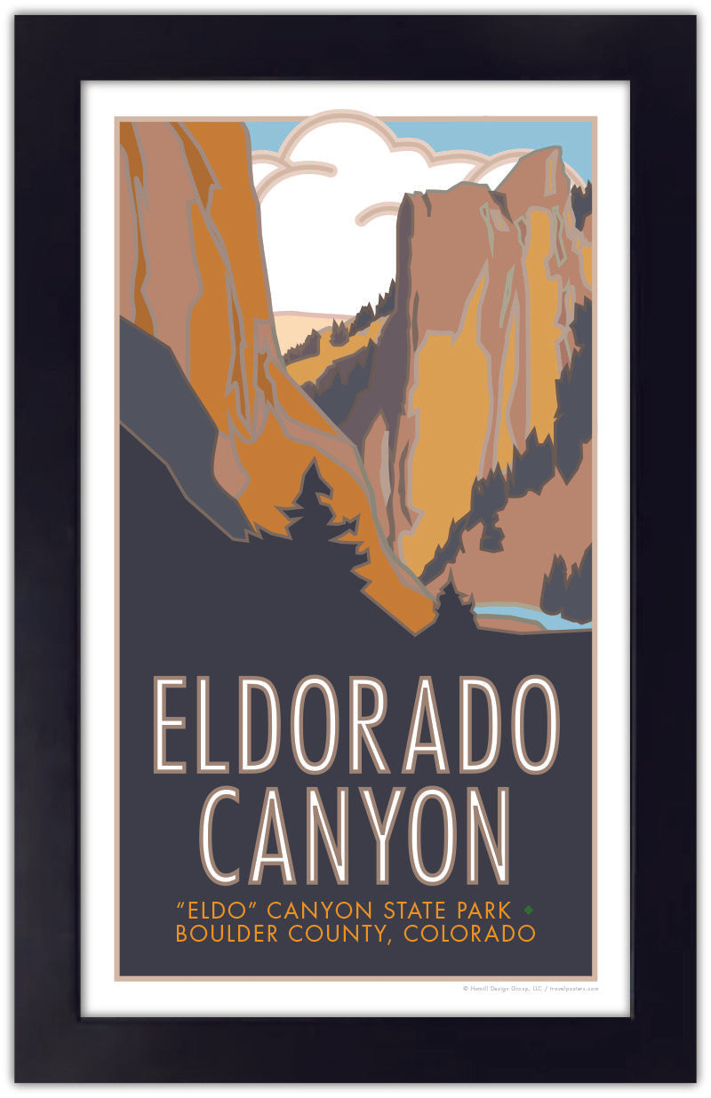 Eldorado Canyon, Colorado - Poster