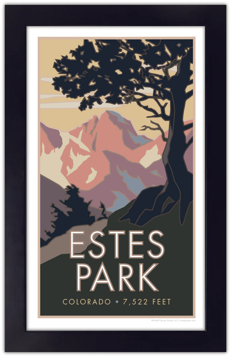 Estes Park, Colorado - Poster