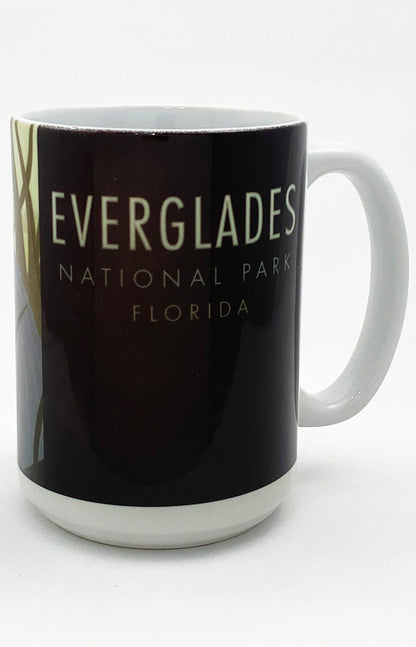 Everglades National Park, Heron View - 15oz. Ceramic Mug