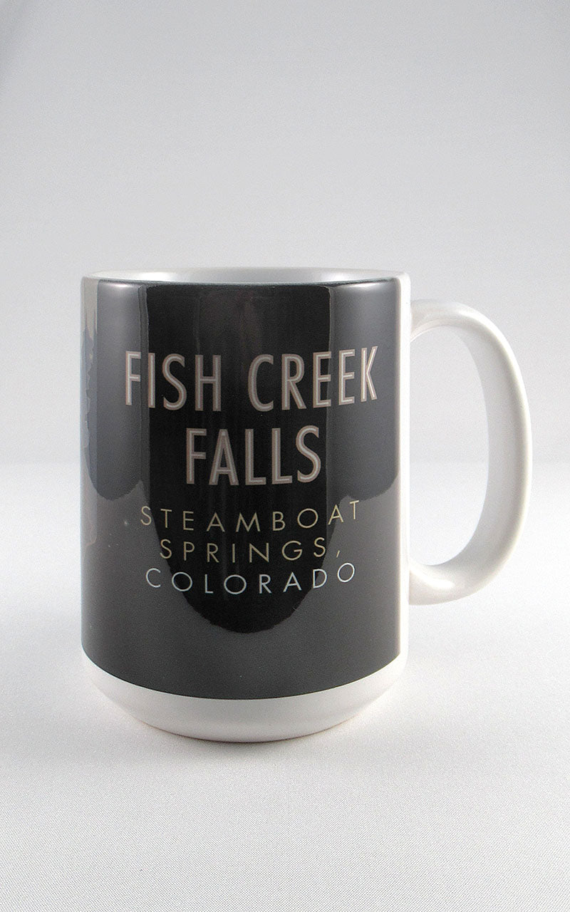 Fish Creek Falls, Steamboat Springs, Colorado - 15oz. Ceramic Mug