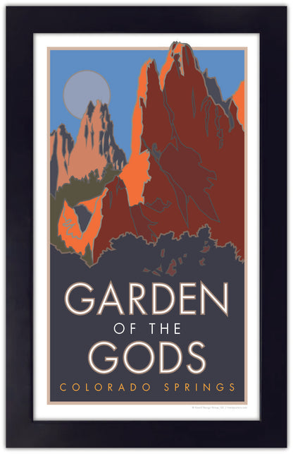 Garden of the Gods, Colorado - Poster