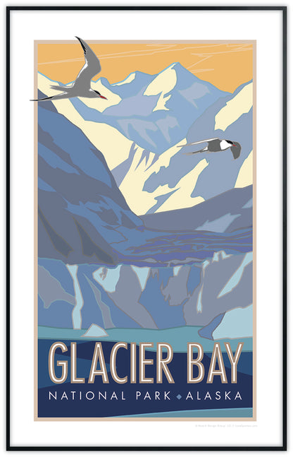 Glacier Bay National Park - Alaska- Poster