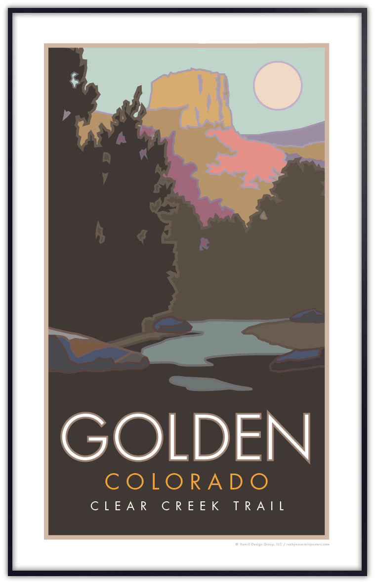 Golden, Colorado - Poster