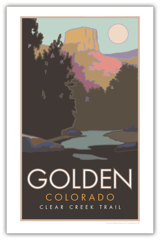 Golden, Colorado - Poster