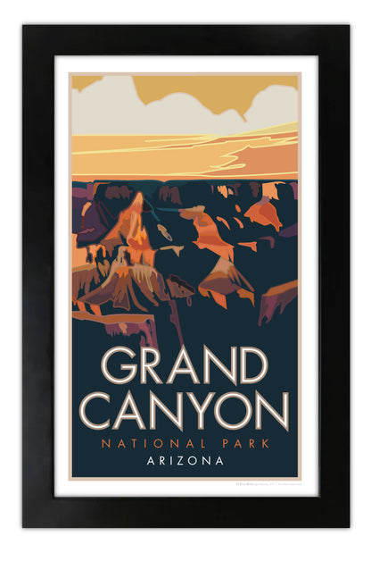 Grand Canyon (Sunset), Arizona -Poster