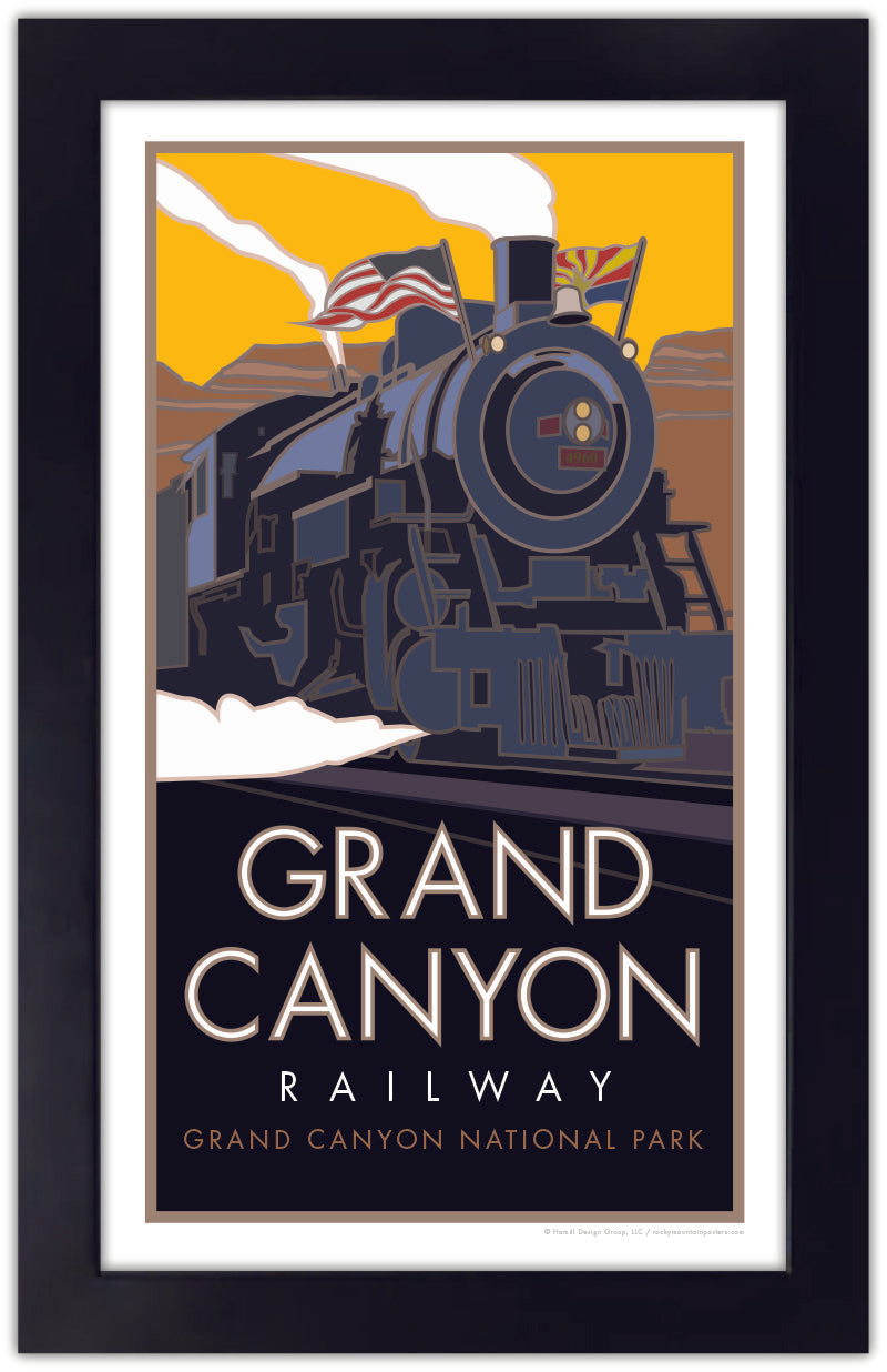 Grand Canyon Railway, Arizona - Poster