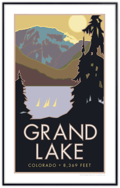 Grand Lake, Colorado - Poster