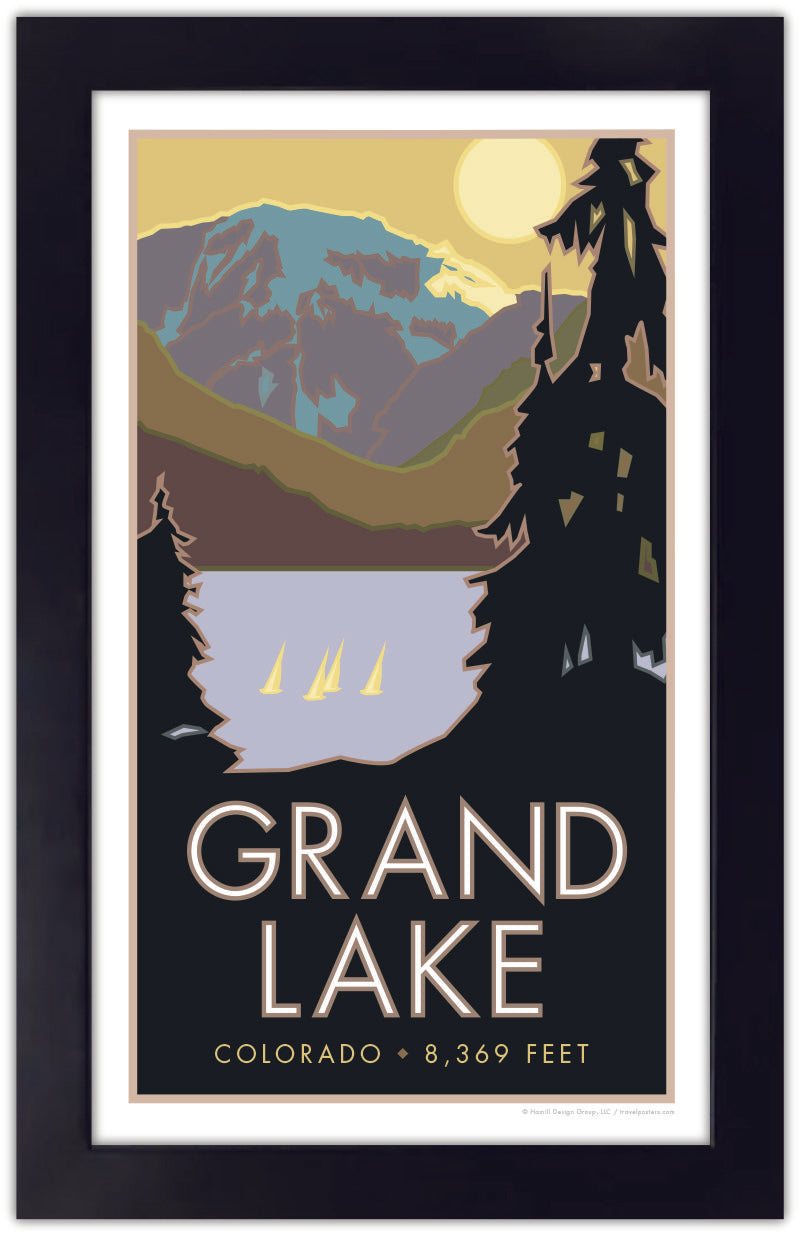 Grand Lake, Colorado - Poster