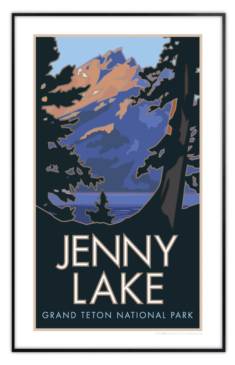 Grand Teton National Park (Jenny Lake) #2, Wyoming - Poster