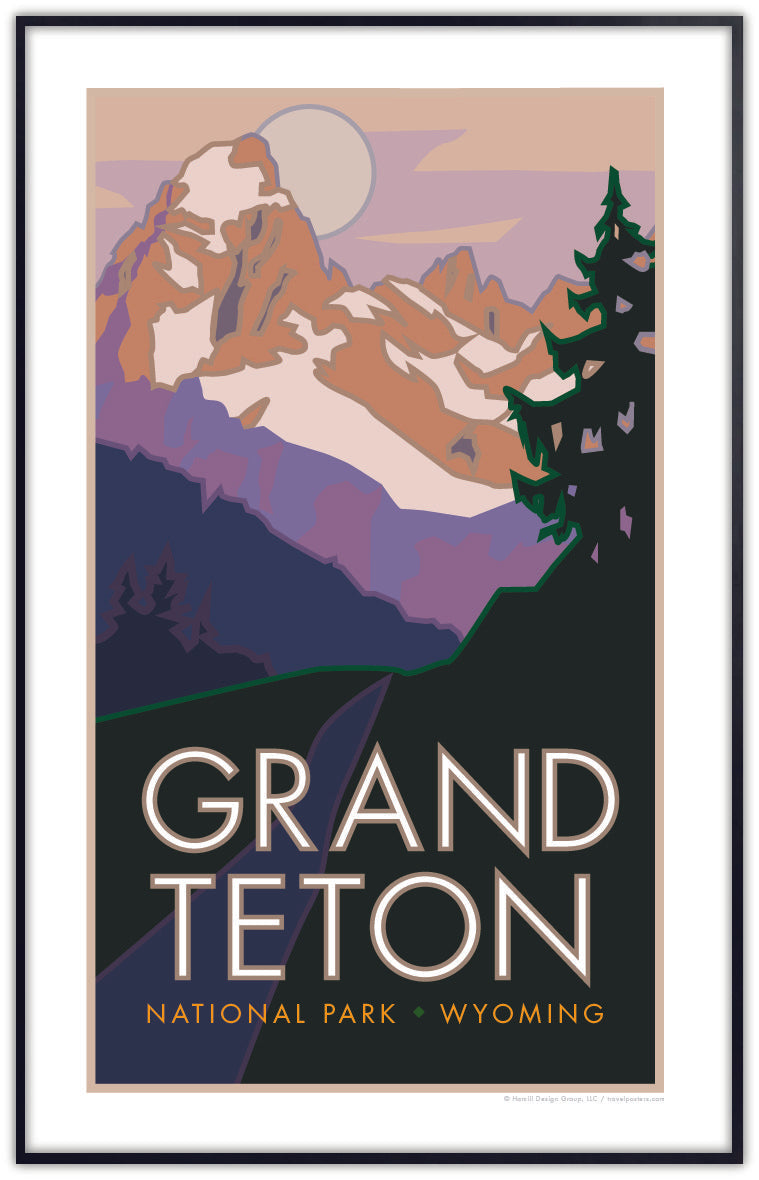 Grand Teton National Park poster