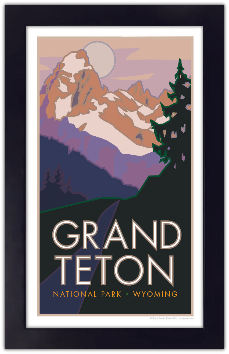 Grand Teton National Park, Wyoming - Poster