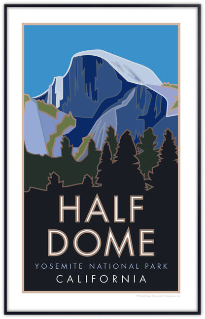 Half Dome Poster