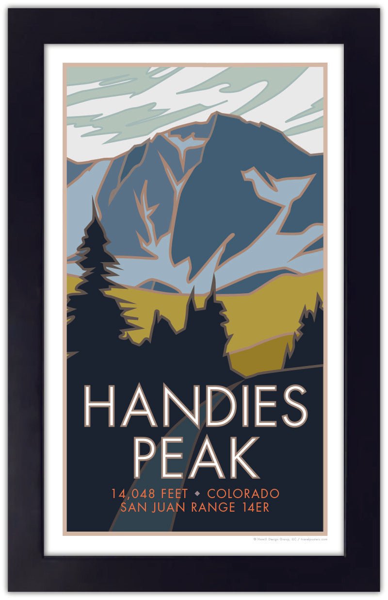 Handies Peak, Colorado - Colorado 14er - Poster