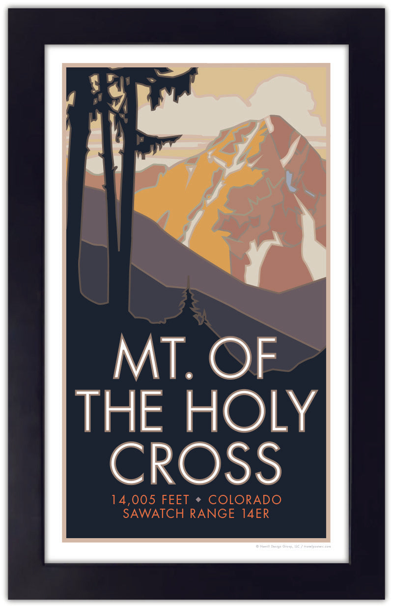 Mt. of the Holy Cross, Colorado - Colorado 14er - Poster