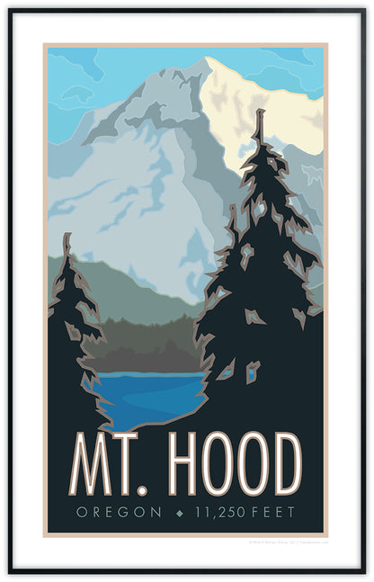 Mt. Hood - Oregon - Poster