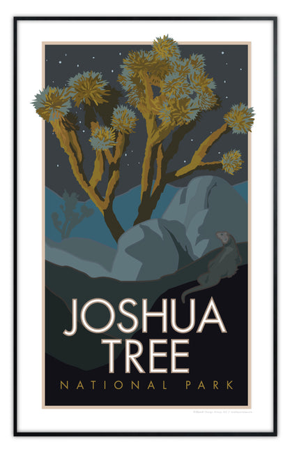 Joshua Tree National Park, California - Poster