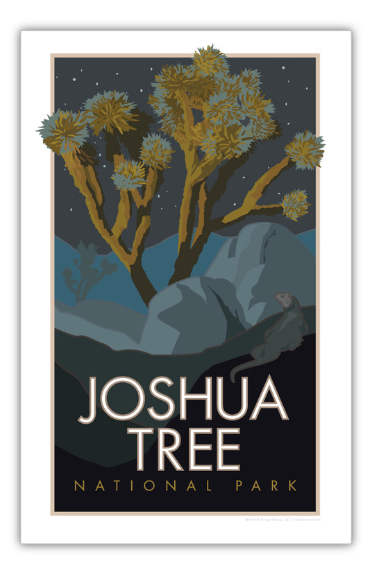 Joshua Tree National Park, California - Poster