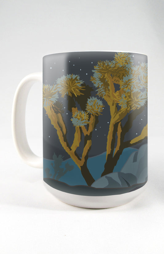 Joshua Tree National Park, California - 15oz. Ceramic Mug