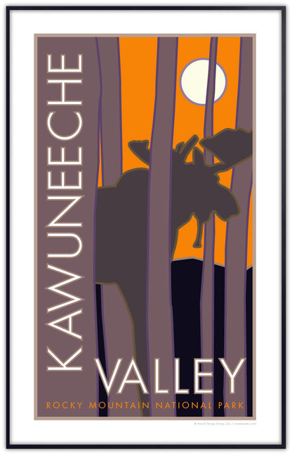 Kawuneeche Valley, Colorado - Poster